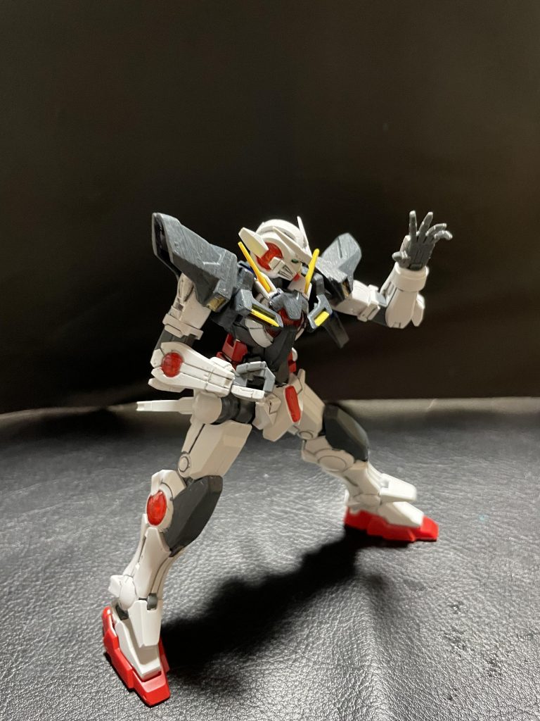 格闘メイン機体風のポージングです。