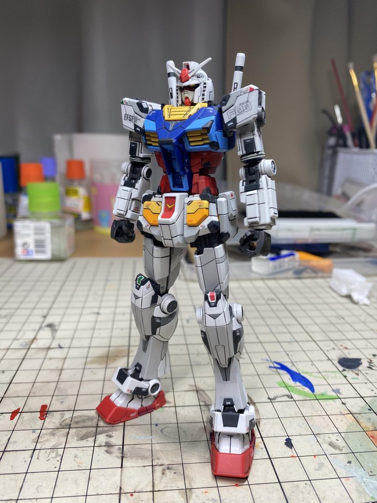 1/144 RX-78F00 ガンダム–2枚目/制作者：ますす