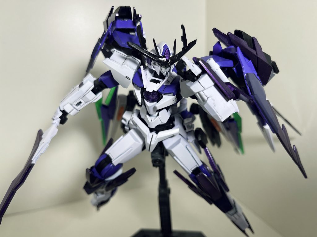 腰部ブレード構え