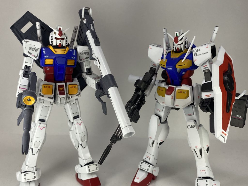 おまけ。Oガンダムってファーストの要素入れつつうまいことOOの世界観に落とし込んでるよなーって思います。