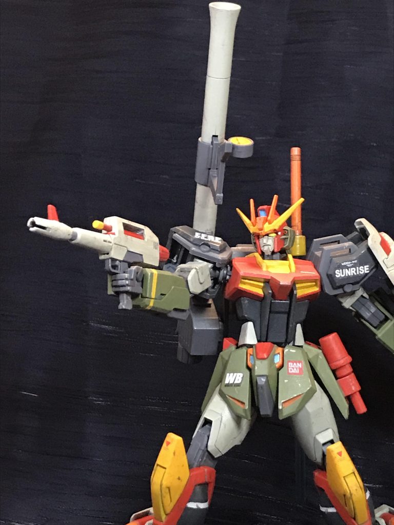 鼻と口は0.1ミリプラ板で工作。塗ってみたら口元歪んでたりと、やっぱりサフって大事なのかなと思ったり(使った事無い)。