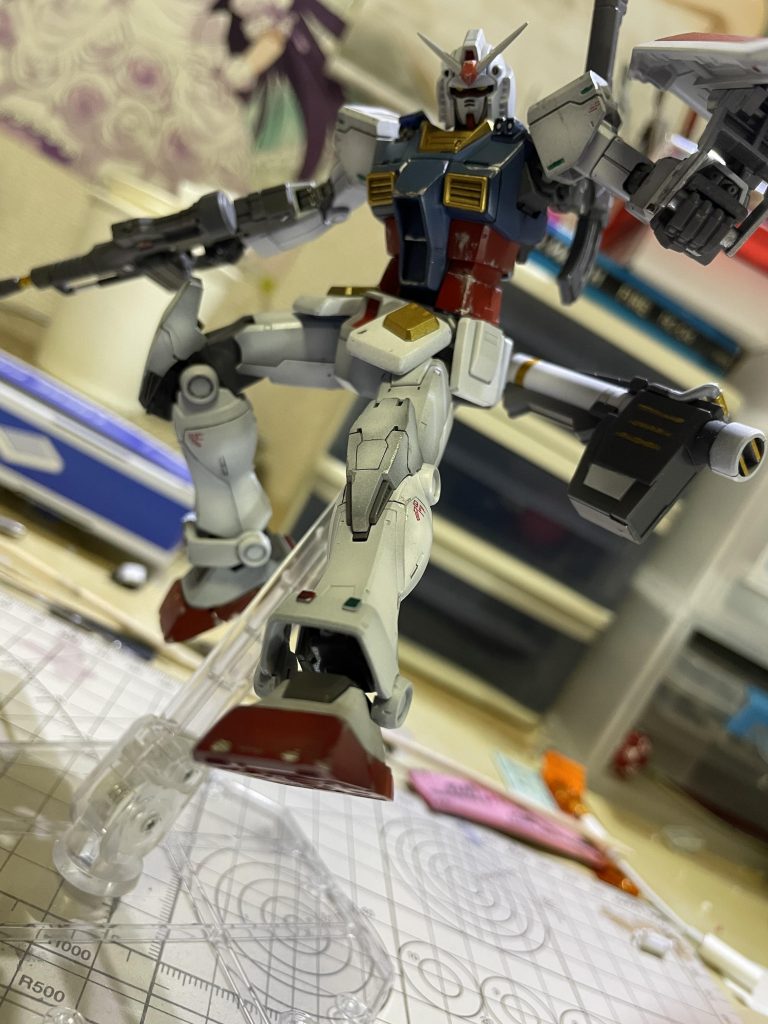 オリジン版　ガンダム　全塗装　–5枚目/制作者：KazuMafuyu