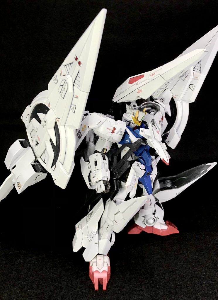 なんやかんやで完成したガンダムテーレマコスでした！初めてストーリーや可変にチャレンジしてみたものの、大変ですね💧大変ですが、楽しいです☺️楽しいからこそ今後もこういった事に果敢に挑んでみたいと思います👍🏻さて、ガンダムテーレマコスの前に現れた謎のMSとは一体？！次回を待て！←笑最後までご覧頂き、ありがとうございました😊