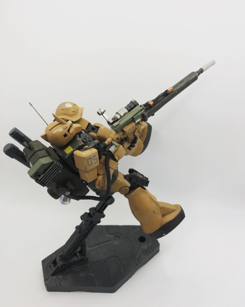 HGUC 1/144 MS-05L ザクI・スナイパータイプ（ヨンム・カークス機）–5枚目/制作者：キヒロ