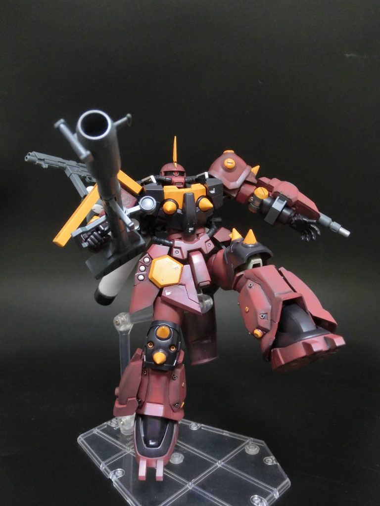 サイコザクのジャイアントバズーカ装着