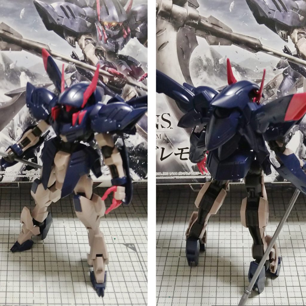 使用キットは『HGIBO ガンダムグレモリー』。