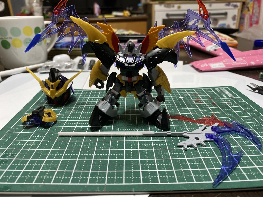 プラ板を駆使して各所延長