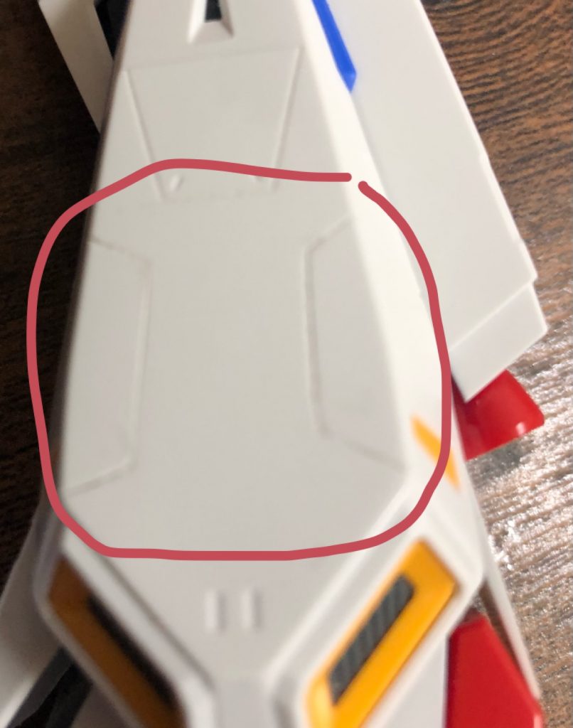 スジボリはこんな感じです。