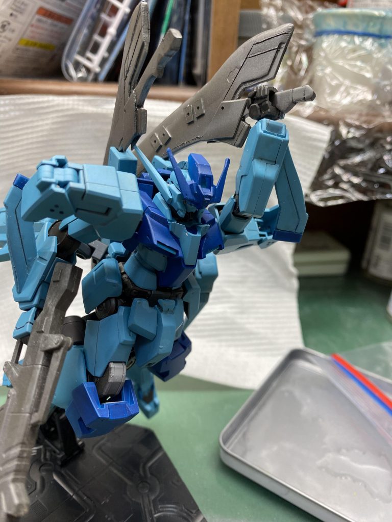 ラックから抜刀もできます