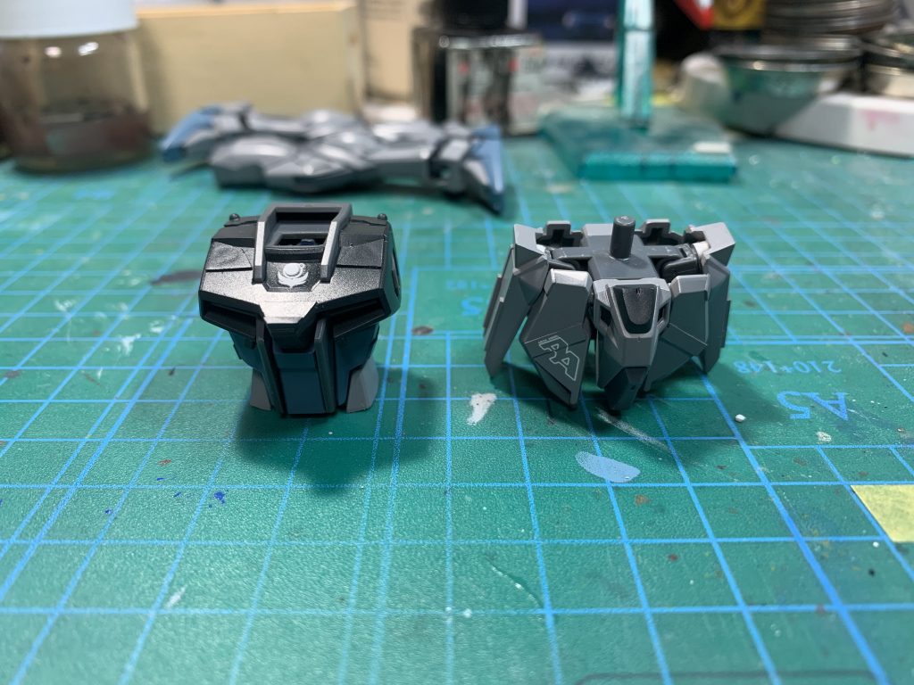 胴体前はこんな感じ