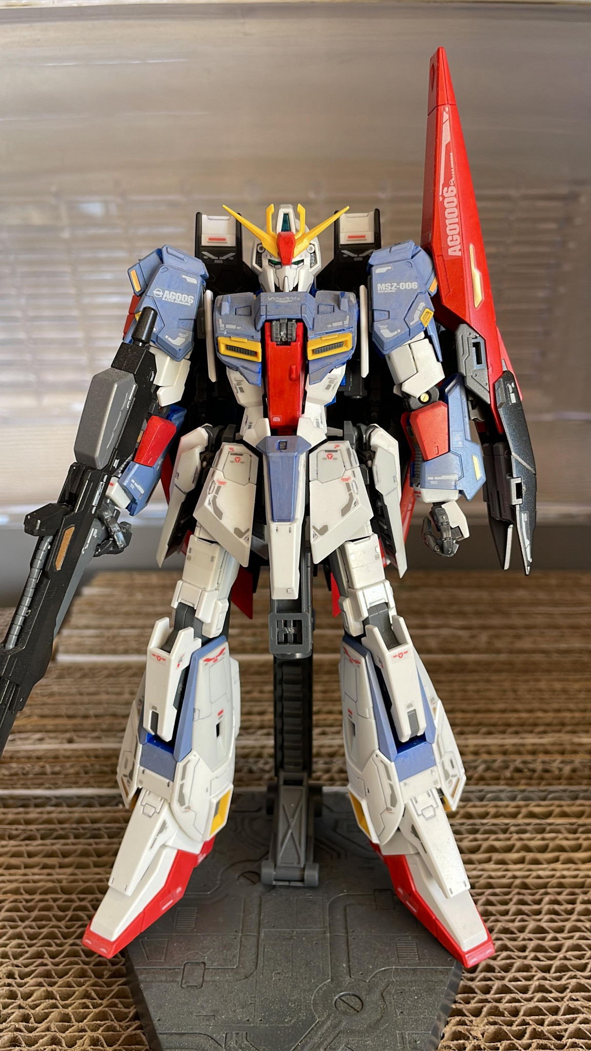 RG 1 144 Zガンダム用蛍光水転写式デカール 並行輸入品 - 模型製作用品