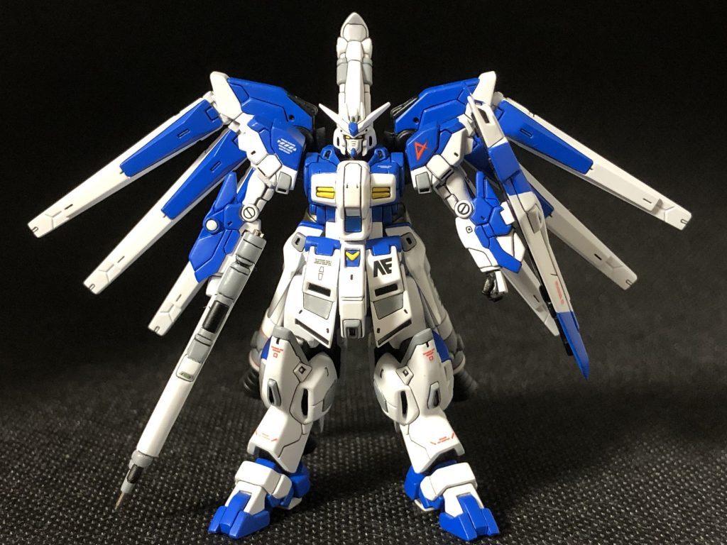 ファンネルラックの取り付け位置を変更したらカッコいいと思って、