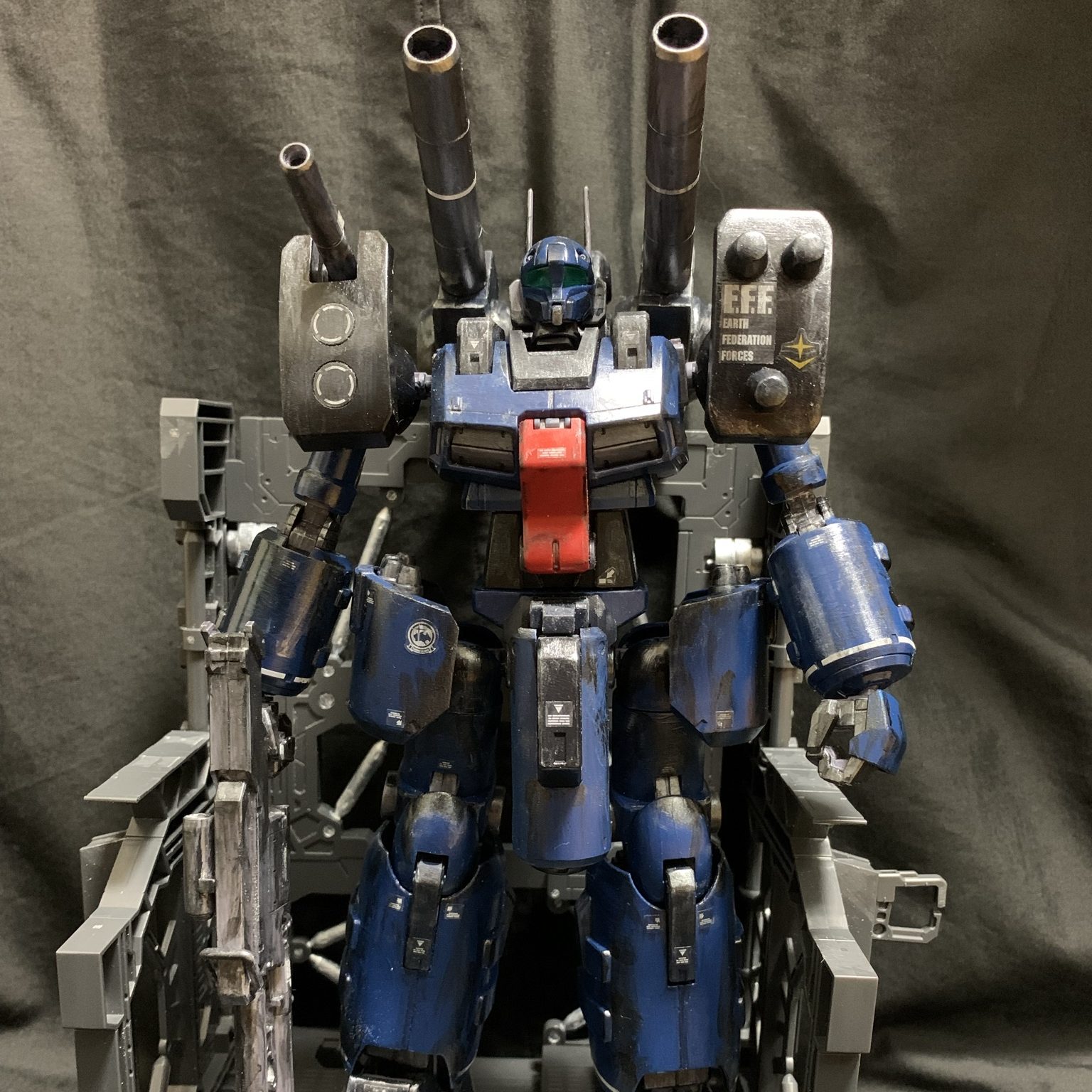 RE 1/100 ガンキャノンディテクター｜KunIeeeeさんのガンプラ作品 