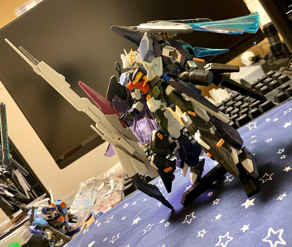 最終稿です。最初は長モノあったんですけど、重くて持てなくなっちゃったので最終的にはオミットしちゃいました。でかいからね仕方ないね😭最後に完成した感想ですけど。滅茶苦茶大変だった...お天気に左右されて塗装ができないっていうのが1番キツかったよ..._(:3」∠)_でも完成したから満足です✨🙌🤟🙏👍🥳