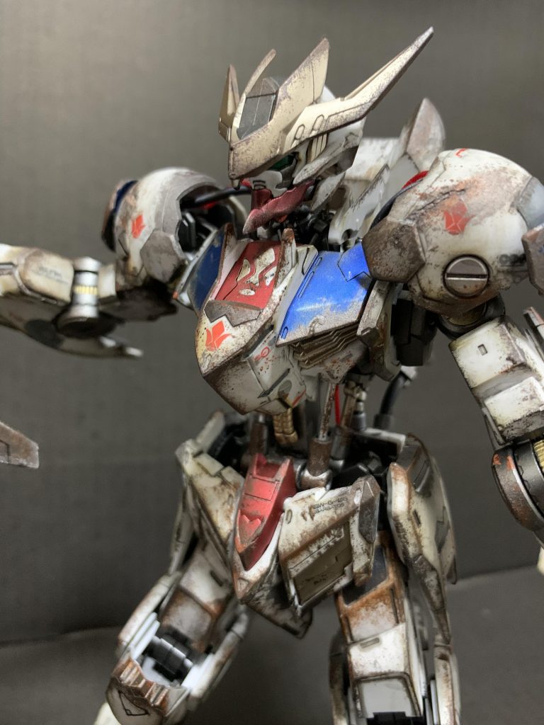 バルバトスルプスレクスウェザリング改造塗装–5枚目/制作者:Lieeze