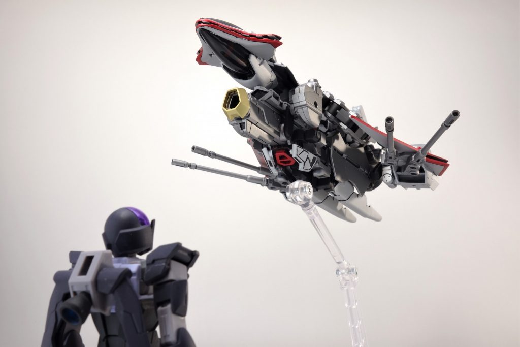 はじめに中身のアルスコアは無改造&アーマー単独での独立機動も可能な代物となっております。余剰一切なし。独立機動時の芯材も余りません。かなり頑張ってますね。