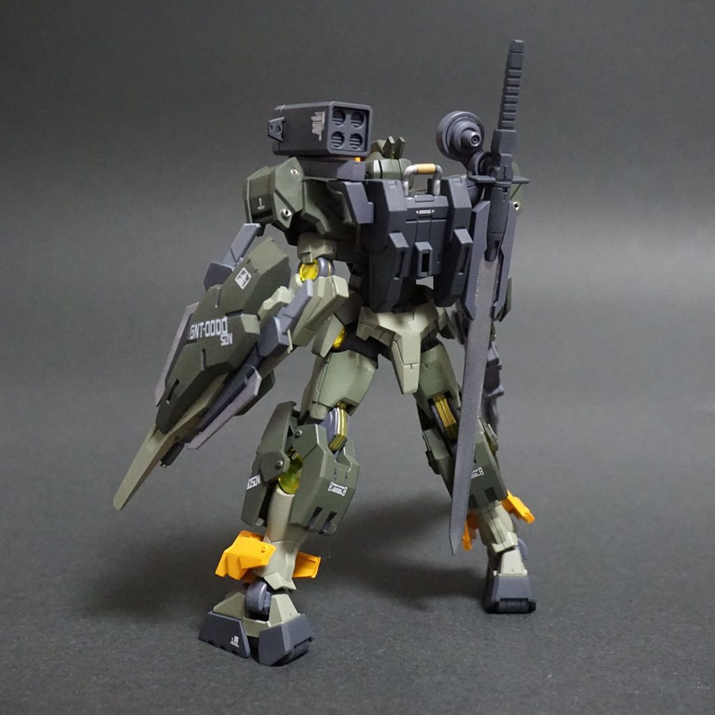 HGGBB ガンダムダブルオーコマンドクアンタ–4枚目/制作者：@Under_NM_Design