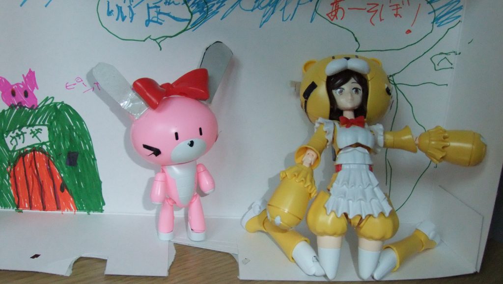 微笑ましいジオラマ(?)にて締め(笑)