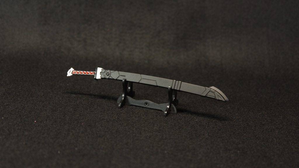 ▲装備品紹介 レアメタル製の日輪刀