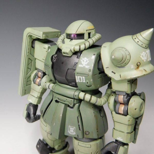 MS-06C-6/R6 ザクⅡ　デニム機　ジ・オリジン版