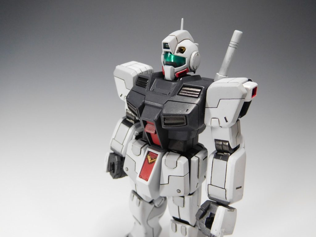 LED OFF状態一応、LEDパーツにハーフミラーフィルムを貼って光が反射するようにしています。(わかるかな…)