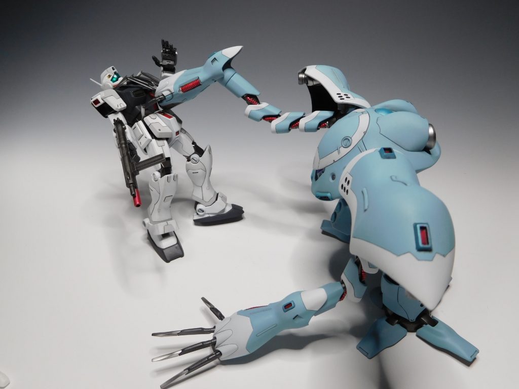 【劇中イメージ③】一応、指先が曲がるように改造してあります。