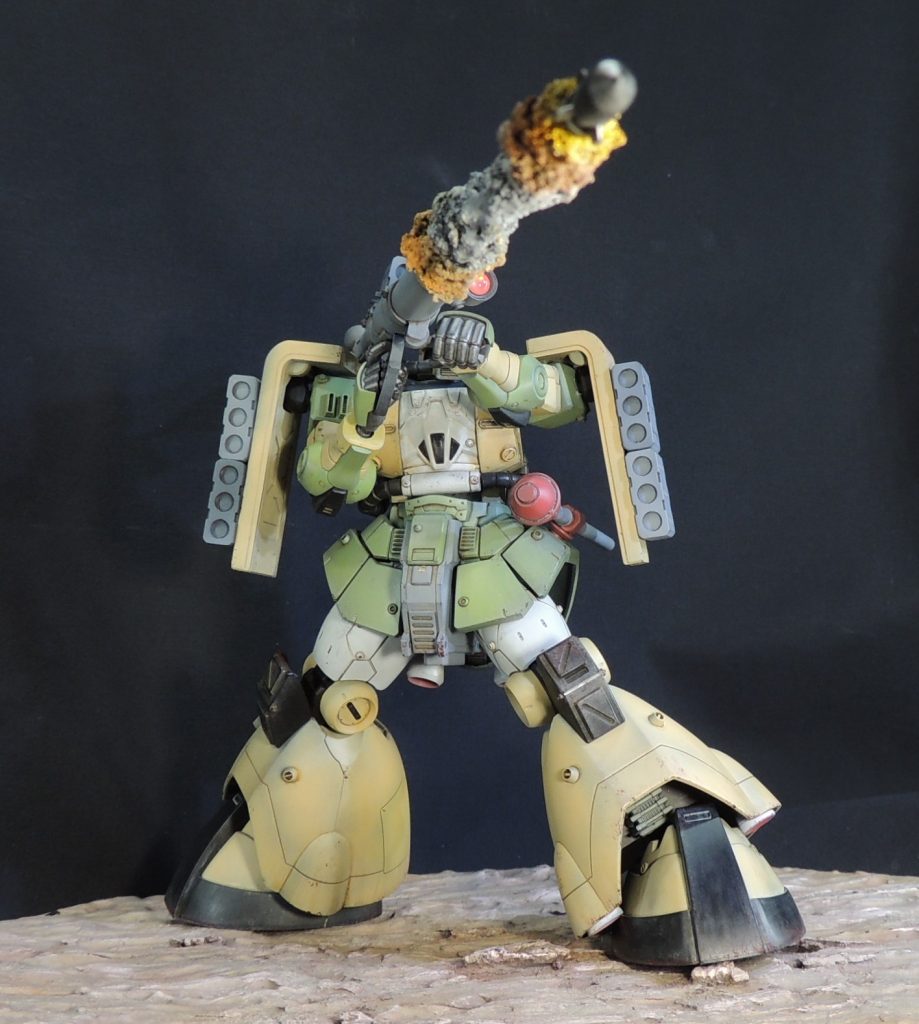 1/144МＳ用トーチカ&ザク（現地改修型）–5枚目/制作者：あやぽん