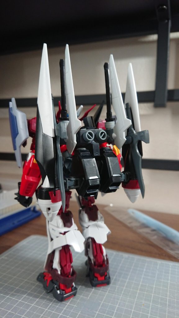 塗装前、バックショット。