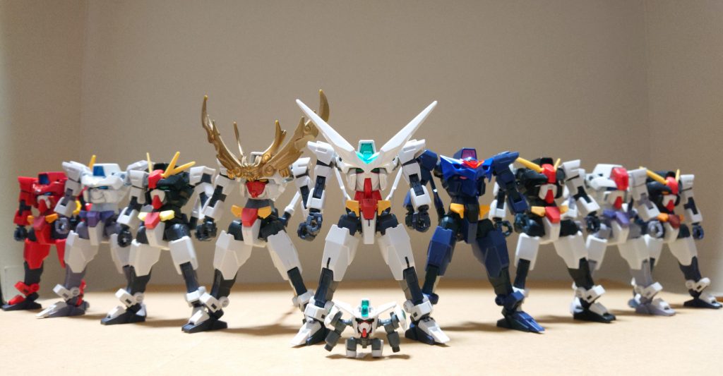 最後に、今まで制作したフェイスシリーズの集合写真です。