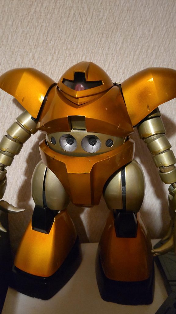 MGのゴック。本当はもう少しオレンジを濃くするつもりでしたがまぁ、いいかな・・・。