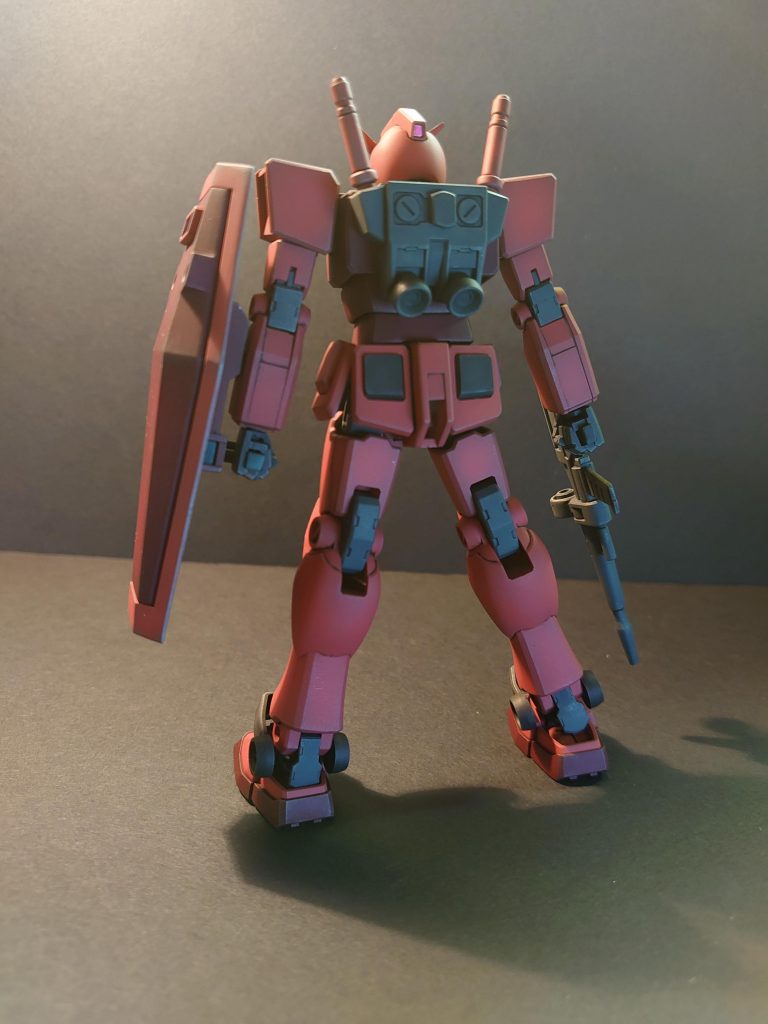 パックパックの真ん中の穴にはランナーで作った蓋を脱着出来るようにしています