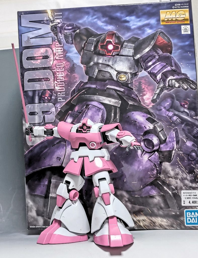 リックドムじゃないですが、脳内でリックドム設定です🤪🤣💫