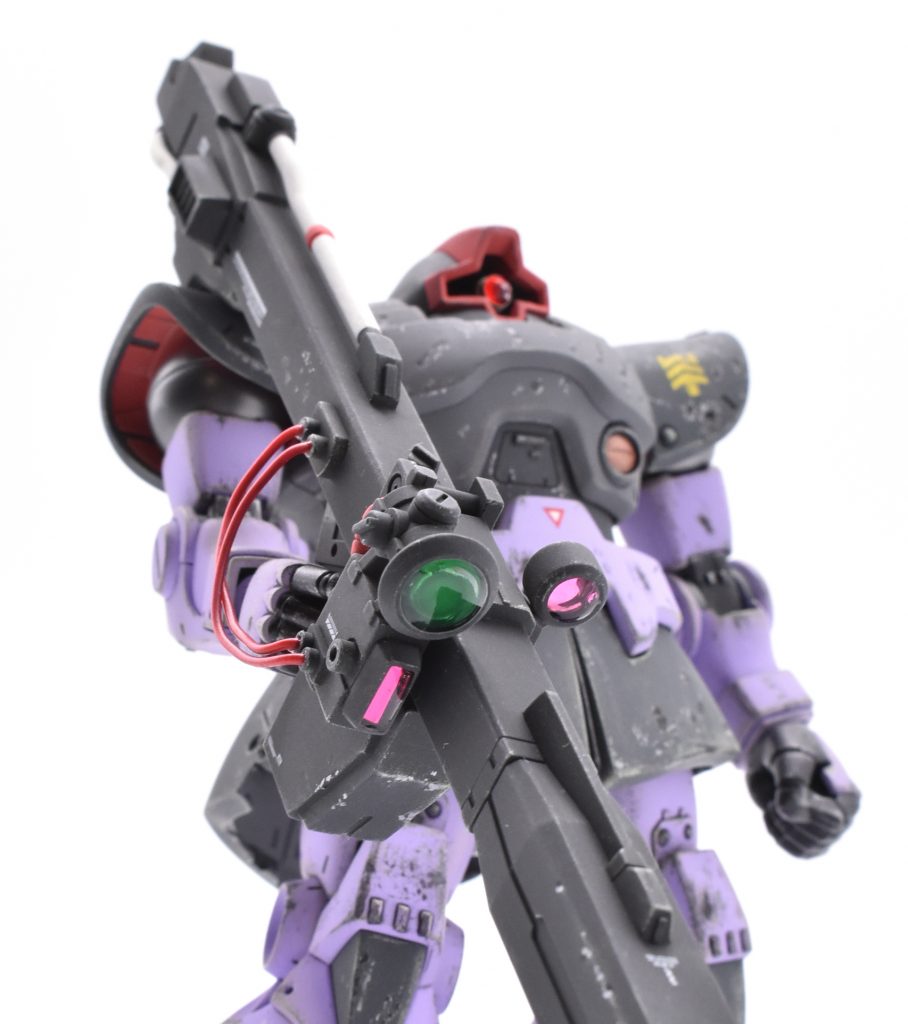 ビームバズーカのカメラ系もモノアイと同様の加工をしています。