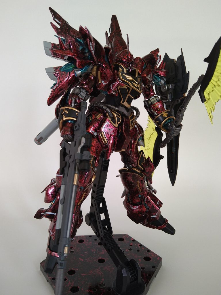 初めてのラップ塗装でしたが、やって見るととても簡単。キレイに塗装できました。