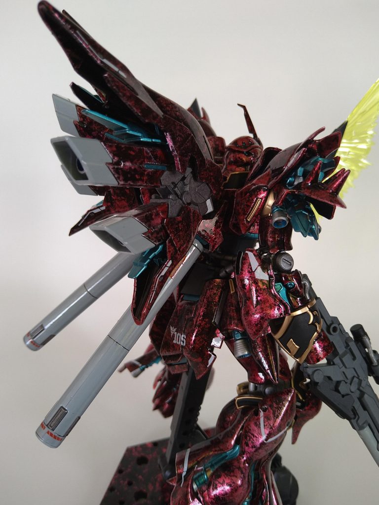 RGシナンジュラップ塗装–4枚目/制作者：しま