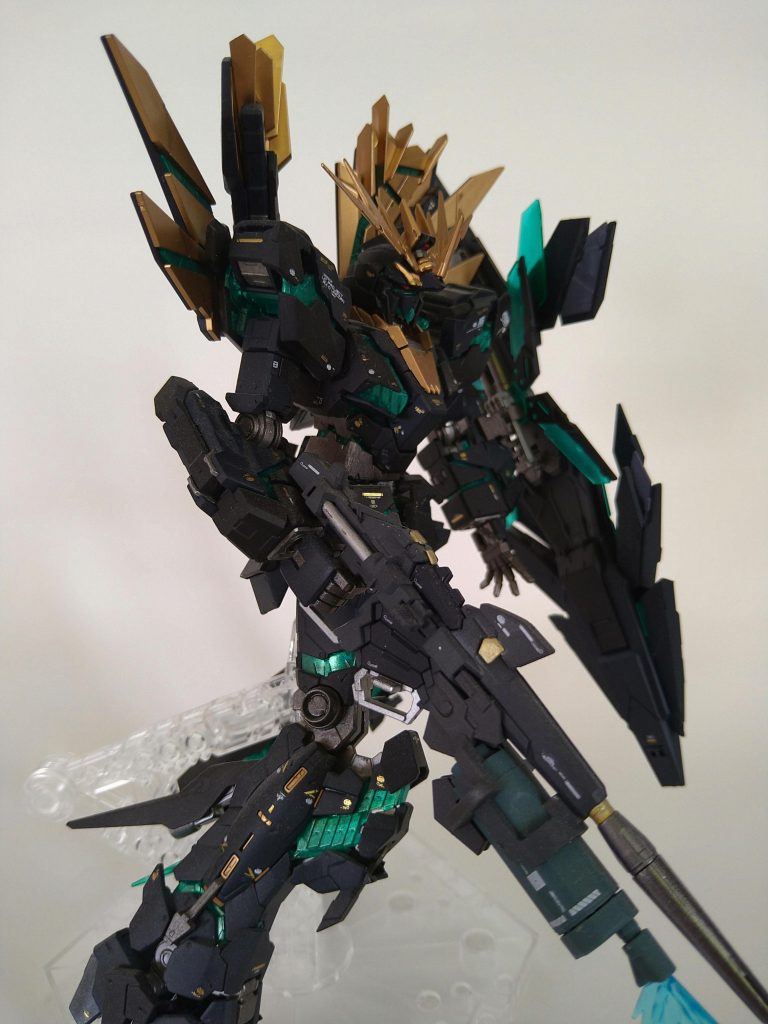 Rg 1 144 ユニコーンガンダム2号機 バンシィ·ノルン 最終決戦