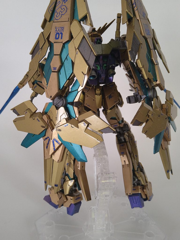 バックショットです。流石にスタビライザーは作れなかった（汗）でもボリュームあります。