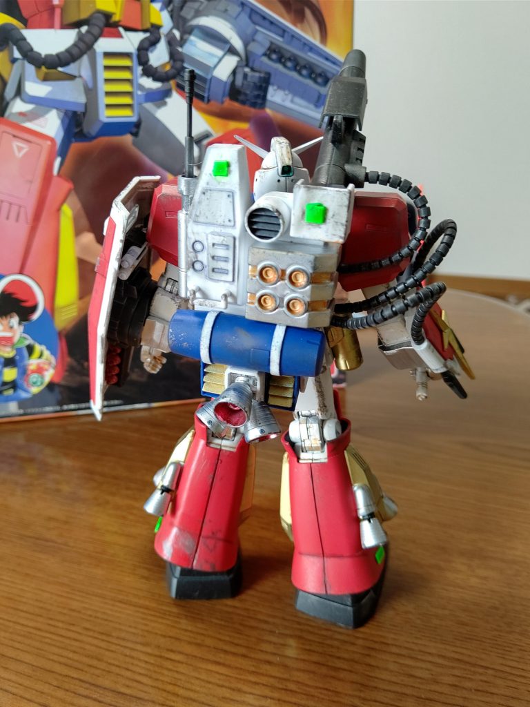 バックショット。動きづらそう。🤓