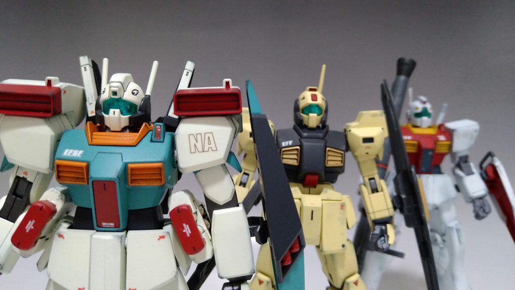 ここにジム、ジェガンを加えたい…