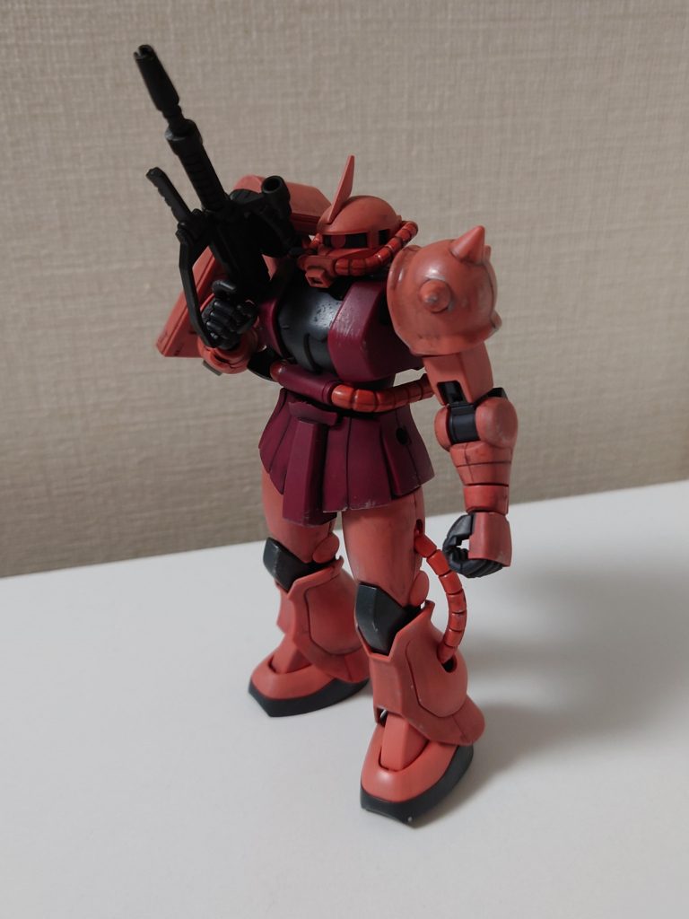 初の汚しシャア専用ザク–3枚目/制作者：のや