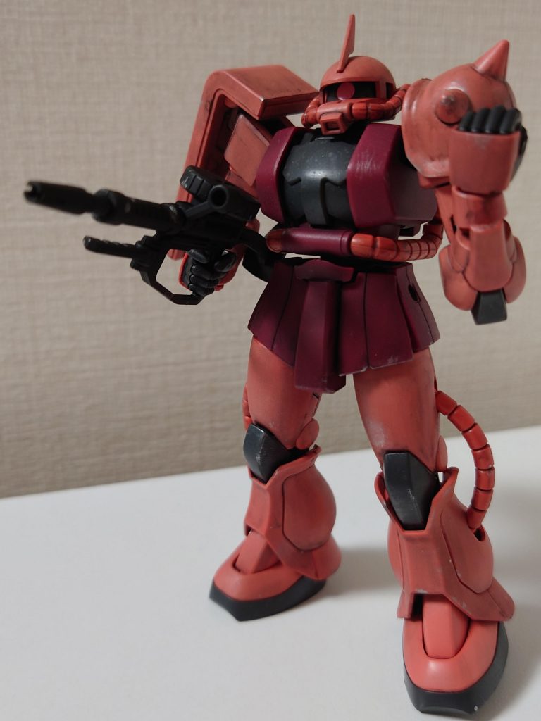 初の汚しシャア専用ザク–2枚目/制作者：のや