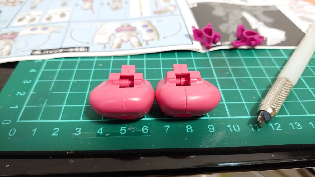 合わせ目段落ち処理