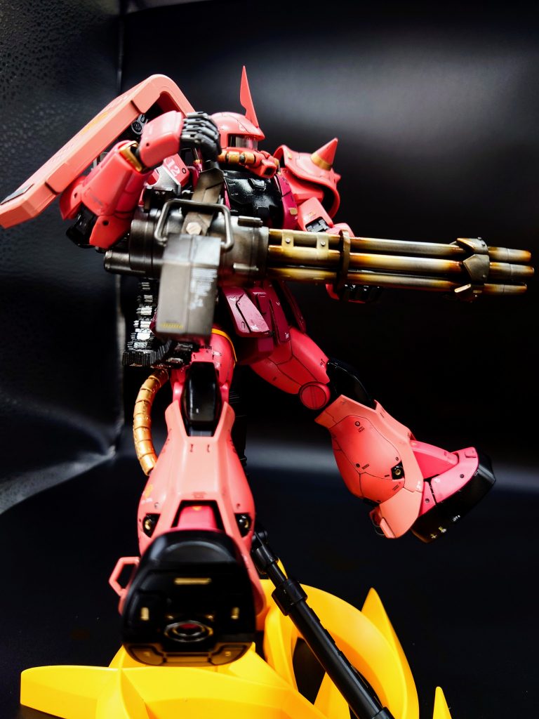 ガトリングガンで初めてのグラデーション塗装挑戦してみました。緊張しましたが初めてにしては上手くできたのではないかとおもいます。どうですかね(汗)コメント、アドバイスよろしくお願いします!