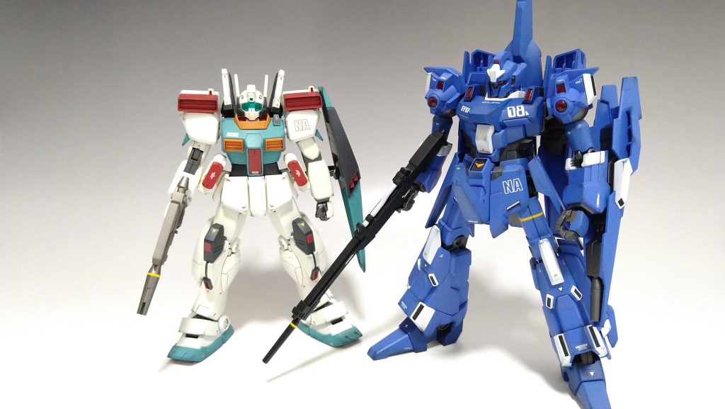 ネェル・アーガマ配備機でパシャリ。