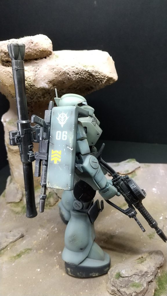 ザクⅠ現地改修機–3枚目/制作者：N-ISLAND