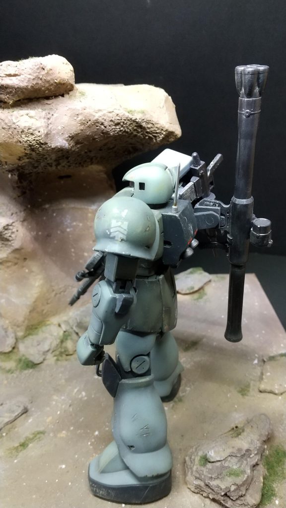 ザクⅠ現地改修機–5枚目/制作者：N-ISLAND