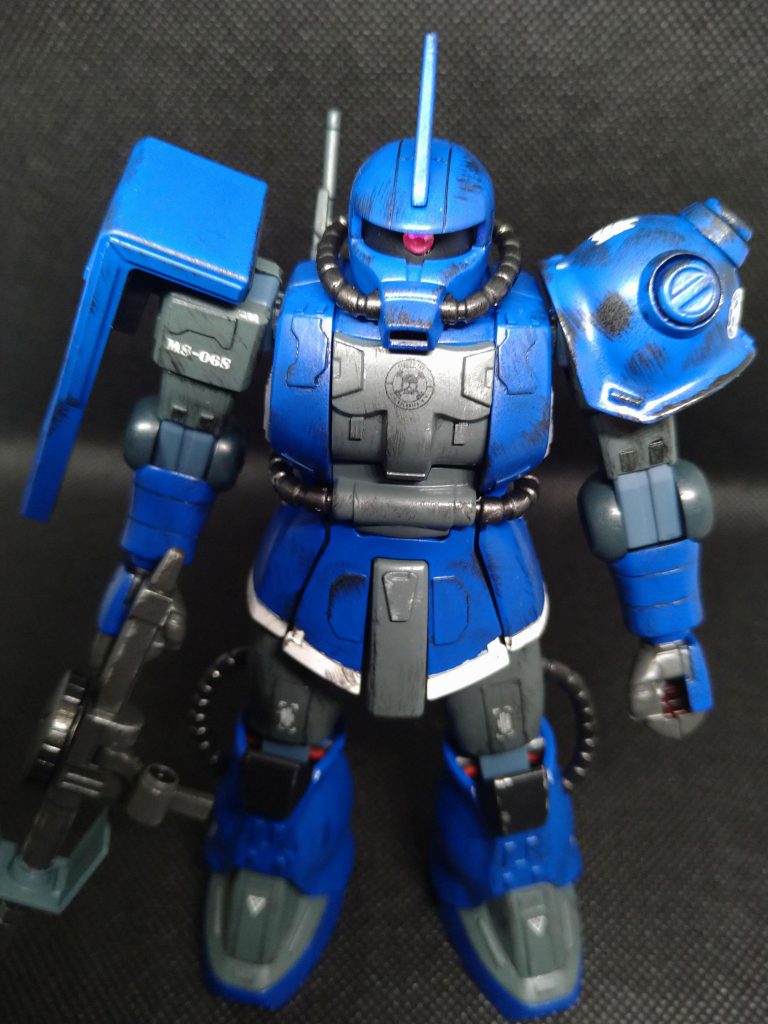 通常のザクⅡを作成しようと考えてたんですが、武器を