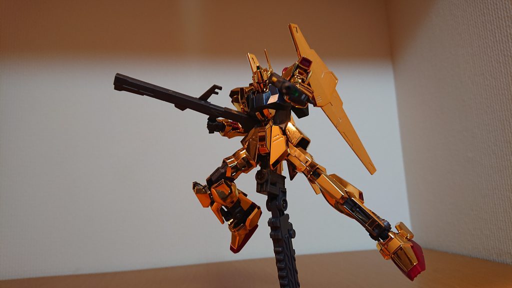 HG 百式 ゴールドコーティングver–3枚目/制作者：刺身オレンジ