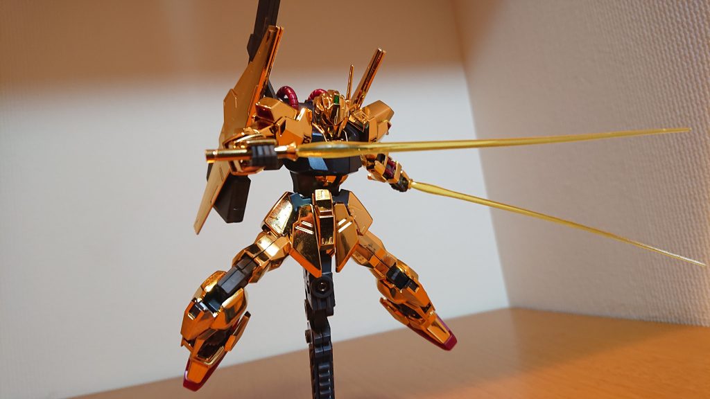 HG 百式 ゴールドコーティングver–2枚目/制作者：刺身オレンジ