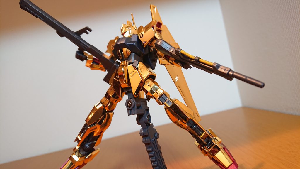 HG 百式 ゴールドコーティングver–5枚目/制作者：刺身オレンジ